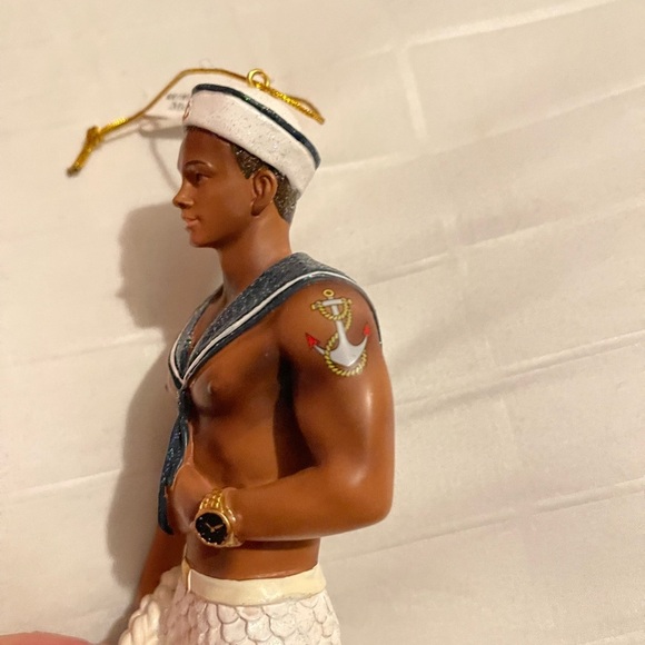 December Diamonds Navy Soul Christmas Tree Ornament New - Picture 5 of 8